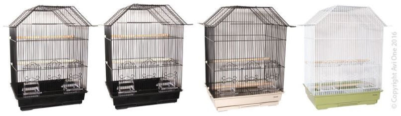 AVI ONE HOUSE TOP BIRD CAGE SMALL