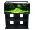 AQUA ONE HORIZON 130 AQUARIUM KIT & STAND BLACK