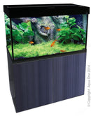 AQUA ONE BRILLIANCE 100 SET RECTANGULAR BLACK AQUARIUM 225 LITRE