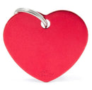 MY FAMILY BASIC HEART DOG TAG