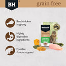 BLACK HAWK CAT WET FOOD GRAIN FREE CHICKEN WITH PEAS 85G