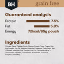 BLACK HAWK CAT WET FOOD GRAIN FREE CHICKEN WITH TUNA & OCEAN FISH 85G