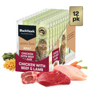 BLACK HAWK CAT WET FOOD GRAIN FREE CHICKEN WITH BEEF & LAMB 85G
