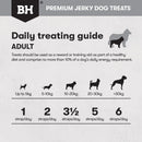 BLACK HAWK DOG KANGAROO JERKY STRAPS 100G