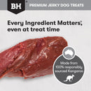 BLACK HAWK DOG KANGAROO JERKY STRAPS 100G