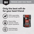 BLACK HAWK DOG KANGAROO JERKY STICKS 100G