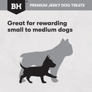 BLACK HAWK DOG KANGAROO JERKY STICKS 100G