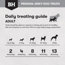 BLACK HAWK DOG KANGAROO JERKY STICKS 100G