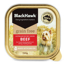 BLACK HAWK DOG WET FOOD GRAIN FREE BEEF 100G