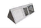 RABBIT HUTCH A FRAME WOOD W/BASE GREY 152x61x52cm