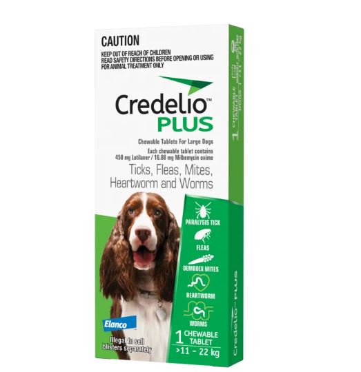 CREDELIO PLUS LARGE DOG 11-22KG [Sz:Single]