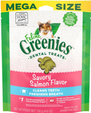 GREENIES FELINE SALMON MEGASIZE CAT 130GM
