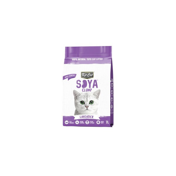 KIT CAT SOYA CLUMP LITTER LAVENDER 2.5kg