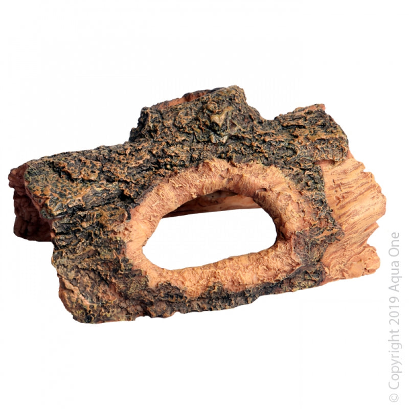 AQUA ONE ORNAMENT HALF LOG 14x10x7CM