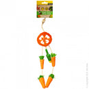PET ONE VEGGIE ROPE & STRAW CHEW HANGING DREAMCATCHER