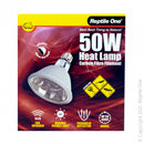 REPTILE ONE FAR INFRARED HEAT LAMP CARBON FIBRE FILAMENT [Sz:50W]