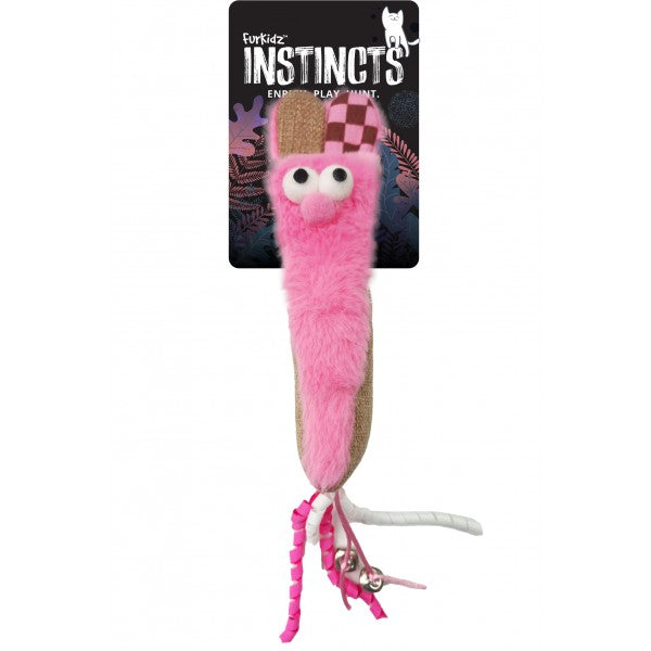 FURKIDZ SLINKY RABBIT TOY 19CM [Cl:PINK]