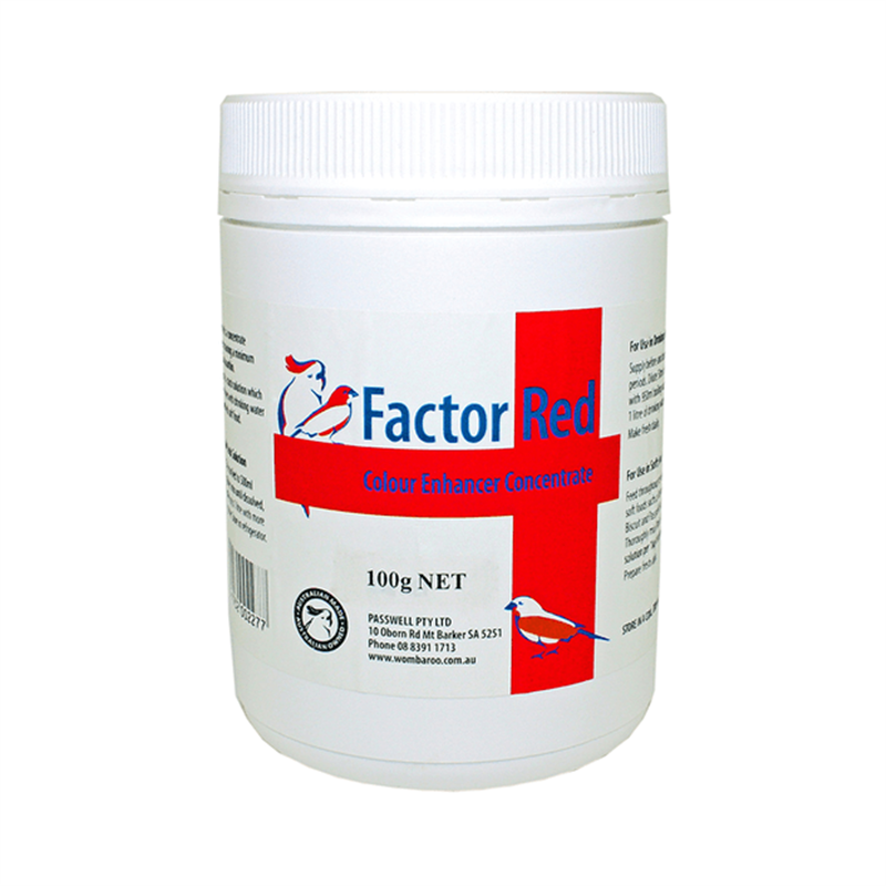 PASSWELL FACTOR RED COLOUR ENHANCER 50G