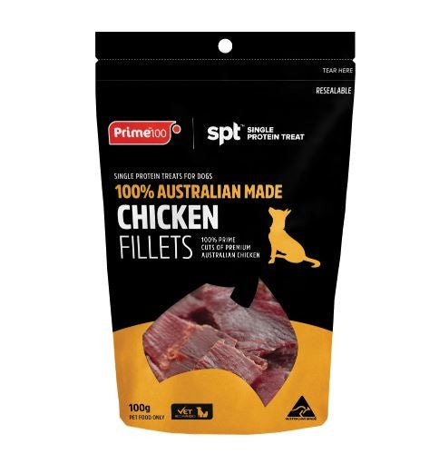 PRIME100 CHICKEN FILLETS 100G
