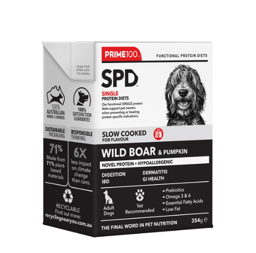 PRIME100 SLOW COOKED WILD BOAR AND PUMPKIN 354G [Ptn:Wild Boar & Pumpkin]
