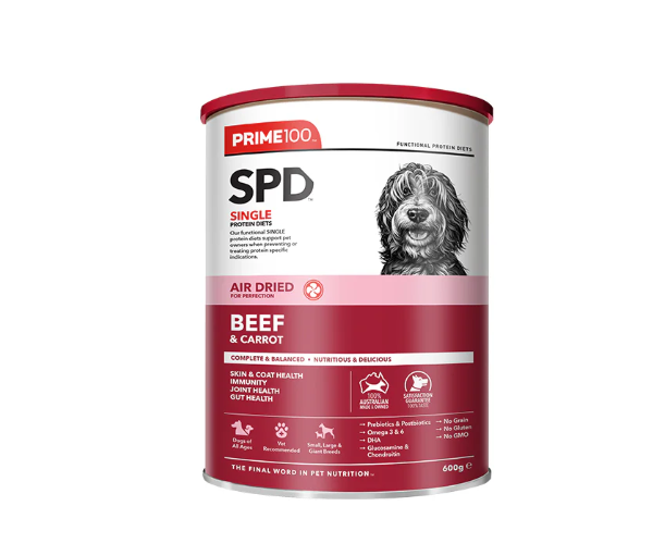 PRIME100 SPD AIR DRIED BEEF AND CARROT [Sz:120gm]