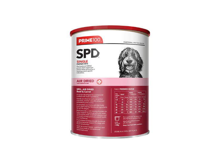 PRIME100 SPD AIR DRIED BEEF AND CARROT [Sz:120gm]