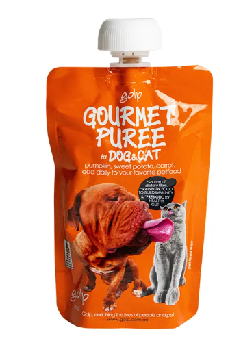 GOLP GOURMET PUREE WITH PREBIOTICS 130G