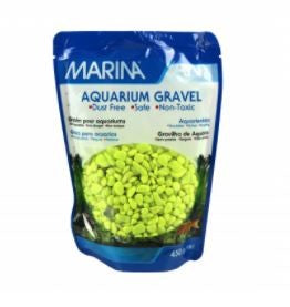 MARINA LIME GREEN GRAVEL 450G