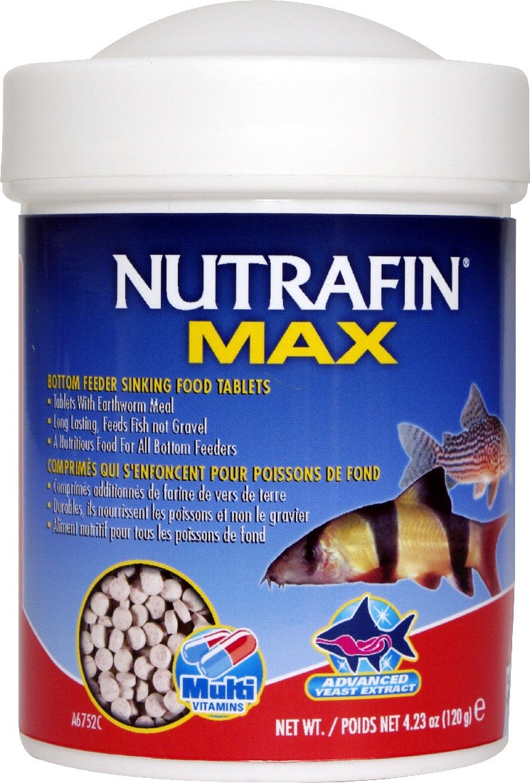 NUTRAFIN MAX BOTTOM FEEDER SINKING TABLETS