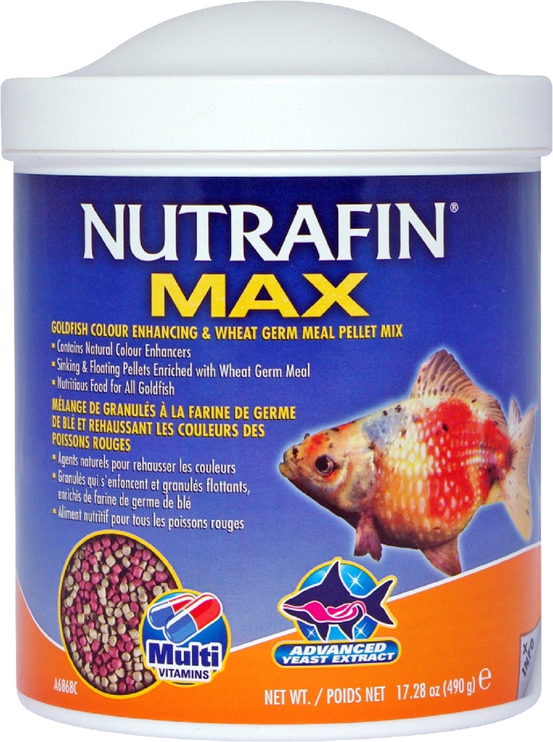 NUTRAFIN MAX GOLDFISH COLOUR ENHANCING + WHEAT GERM PELLET