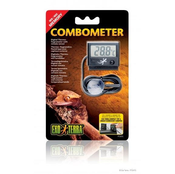 EXO TERRA LED HYGROMETER & THERMOMETER COMBINATION