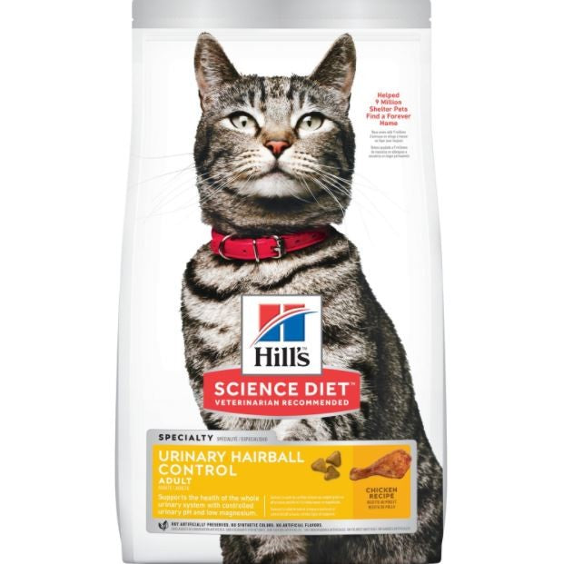 SCIENCE DIET URINARY/ HAIRBAL CONTROL CAT 3.17KG