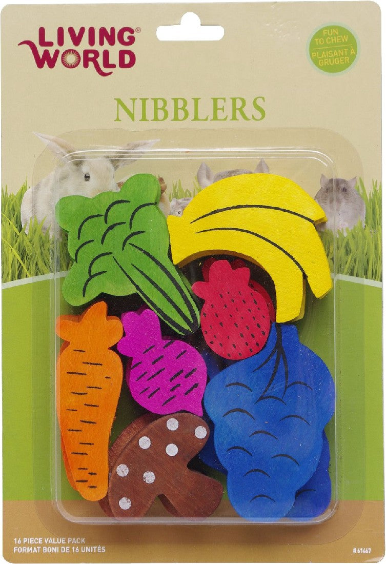 NIBBLERS WOOD CHEW 14 PC VARIETY PACK