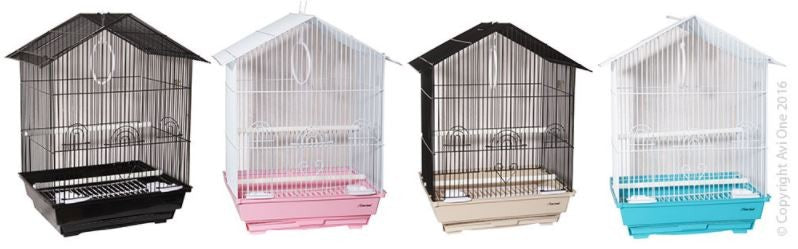 AVI ONE SMALL HOUSE TOP BIRD CAGE