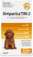 SIMPARICA TRIO PUPPY 1.25-2.5 KG 3 PACK