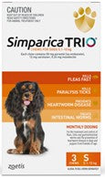 SIMPARICA TRIO DOG 5.1-10 KG 3 PACK