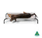 SNOOZA FLEA FREE DOG BED FLAT PACK GREY & BLACK XL