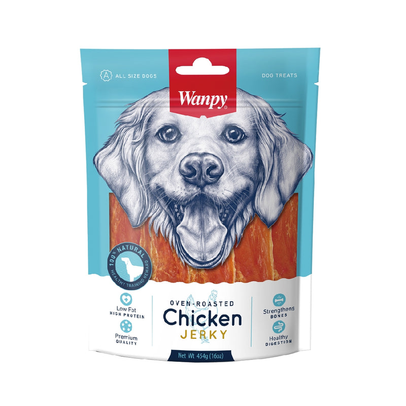 WANPY CHICKEN JERKY 454G