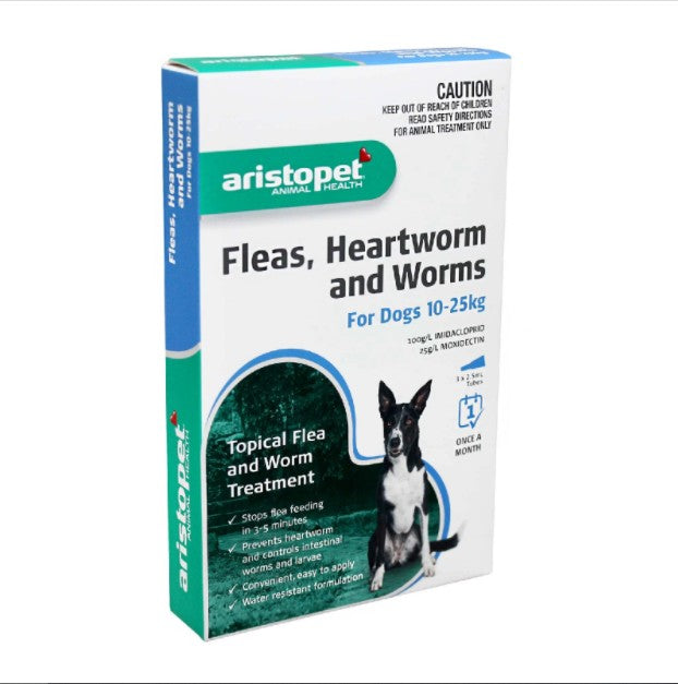 ARISTOPET SPOT ON FOR DOGS 10-25KG