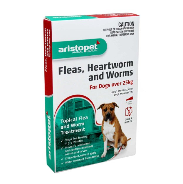 ARISTOPET SPOT ON FOR DOGS OVER 25KG
