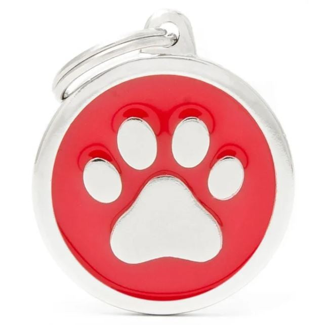 MY FAMILY CLASSIC PAW DOG TAG LARGE