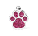MY FAMILY SHINE PAW PINK TAG LARGE