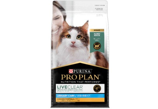 PROPLAN LIVE CLEAR CAT URINARY CARE CHICKEN 3KG