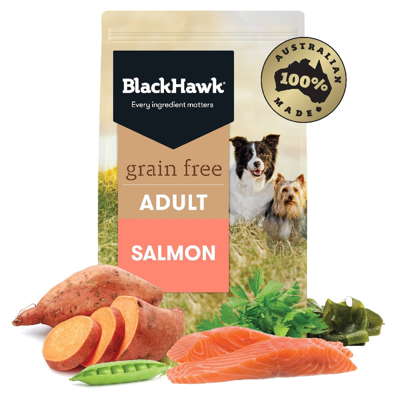 BLACK HAWK ADULT DOG GRAIN FREE ADULT SALMON