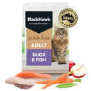 BLACK HAWK FELINE GRAIN FREE DUCK & FISH