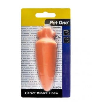 PET ONE CARROT MINERAL CHEW