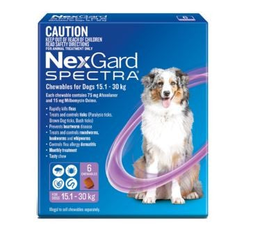 NEXGARD SPECTRA DOG 15.1-30KG