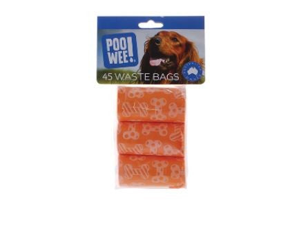 POOWEE! DOG WASTE BAGS 3 PACK