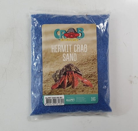 HERMIT CRAB SAND 1KG BLUE