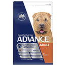 ADVANCE DOG ADULT SENSITIVE SKIN & DIGESTION ALL BREED SALMON & RICE 13KG